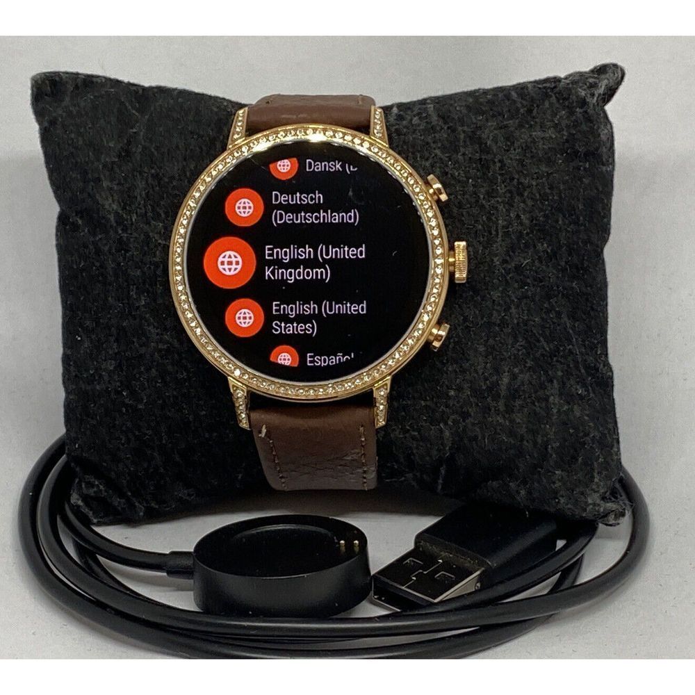 Fossil Gen 4 Authentic Digital Dial Smart Watch Custom Band FTW6015 LT296